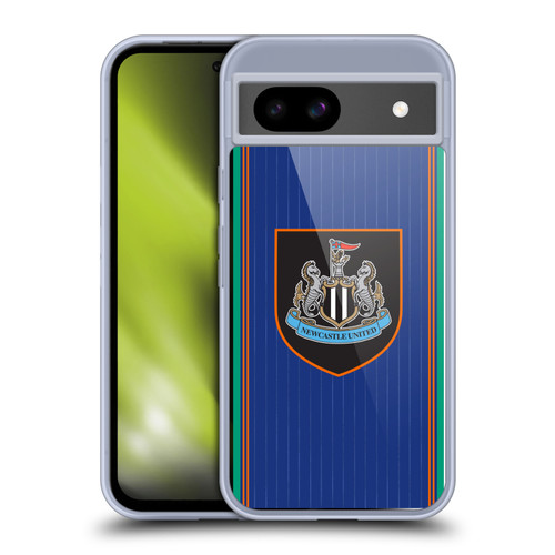 Newcastle United Football Club 2025/26 Crest Kit Third Soft Gel Case for Google Pixel 8a