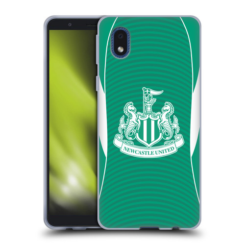 Newcastle United Football Club 2025/26 Crest Kit Away Soft Gel Case for Samsung Galaxy A01 Core (2020)