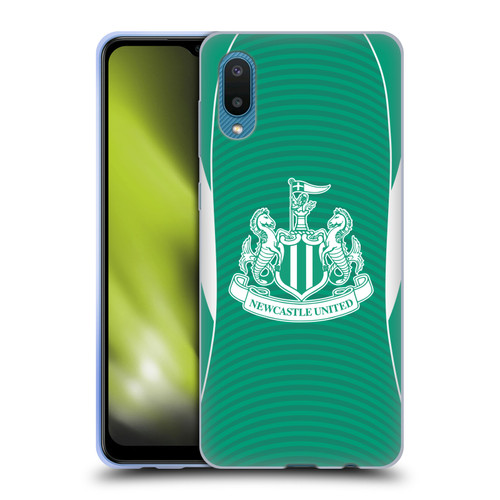 Newcastle United Football Club 2025/26 Crest Kit Away Soft Gel Case for Samsung Galaxy A02/M02 (2021)