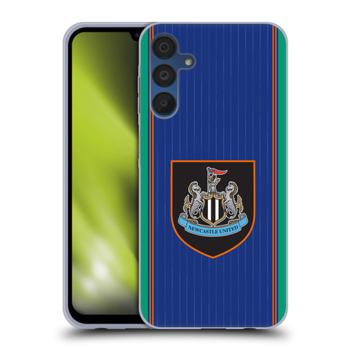 Newcastle United Football Club 2025/26 Crest Kit Third Soft Gel Case for Samsung Galaxy A15