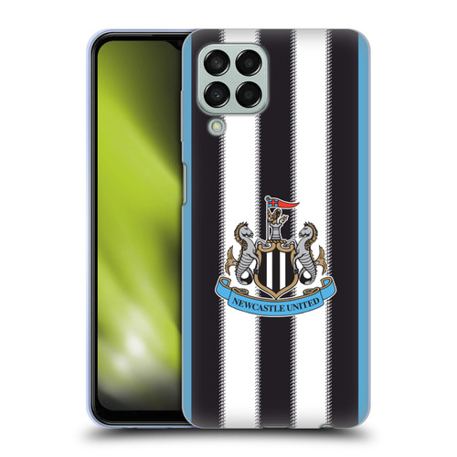 Newcastle United Football Club 2025/26 Crest Kit Home Soft Gel Case for Samsung Galaxy M33 (2022)