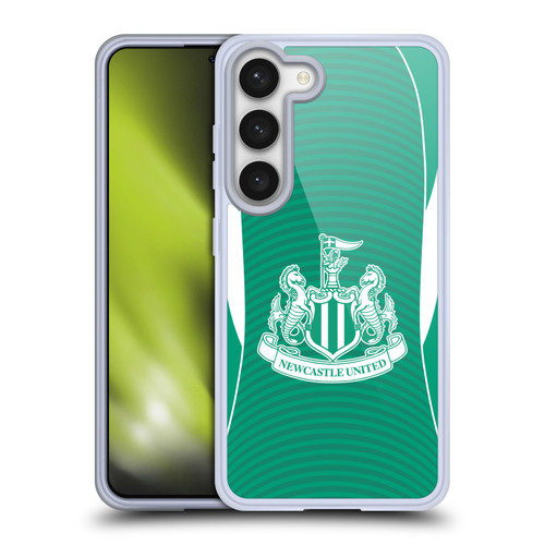 Newcastle United Football Club 2025/26 Crest Kit Away Soft Gel Case for Samsung Galaxy S23 5G