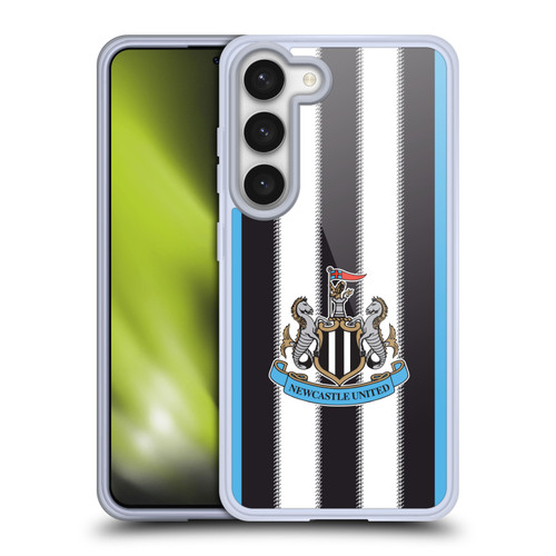 Newcastle United Football Club 2025/26 Crest Kit Home Soft Gel Case for Samsung Galaxy S23 5G Newcastle United Football Club 2025/26 Crest Kit Home Soft Gel Case for Samsung Galaxy S23 5G