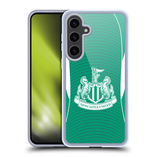Newcastle United Football Club 2025/26 Crest Kit Away Soft Gel Case for Samsung Galaxy S24+ 5G