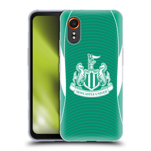 Newcastle United Football Club 2025/26 Crest Kit Away Soft Gel Case for Samsung Galaxy Xcover7 5G
