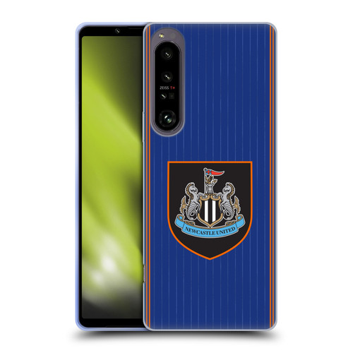 Newcastle United Football Club 2025/26 Crest Kit Third Soft Gel Case for Sony Xperia 1 IV