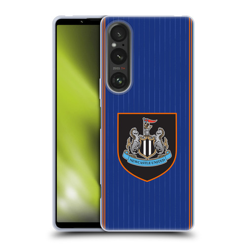 Newcastle United Football Club 2025/26 Crest Kit Third Soft Gel Case for Sony Xperia 1 V 5G