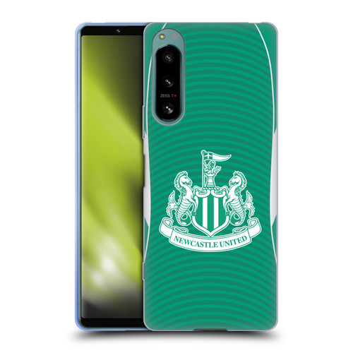 Newcastle United Football Club 2025/26 Crest Kit Away Soft Gel Case for Sony Xperia 5 IV