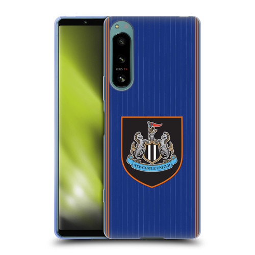 Newcastle United Football Club 2025/26 Crest Kit Third Soft Gel Case for Sony Xperia 5 IV
