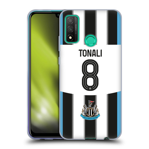 Newcastle United Football Club 2025/26 Players Home Kit Sandro Tonali Soft Gel Case for Huawei P Smart (2020)