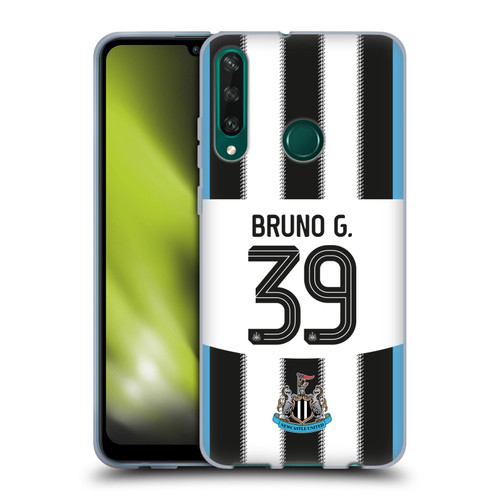 Newcastle United Football Club 2025/26 Players Home Kit Bruno Guimarães Soft Gel Case for Huawei Y6p