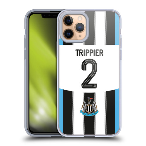 Newcastle United Football Club 2025/26 Players Home Kit Kieran Trippier Soft Gel Case for Apple iPhone 11 Pro Newcastle United Football Club 2025/26 Players Home Kit Kieran Trippier Soft Gel Case for Apple iPhone 11 Pro