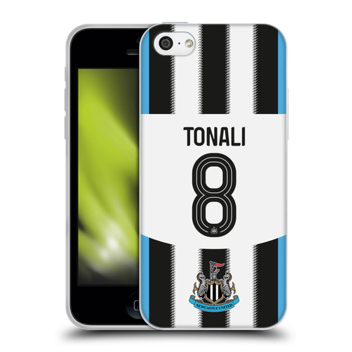 Newcastle United Football Club 2025/26 Players Home Kit Sandro Tonali Soft Gel Case for Apple iPhone 5c