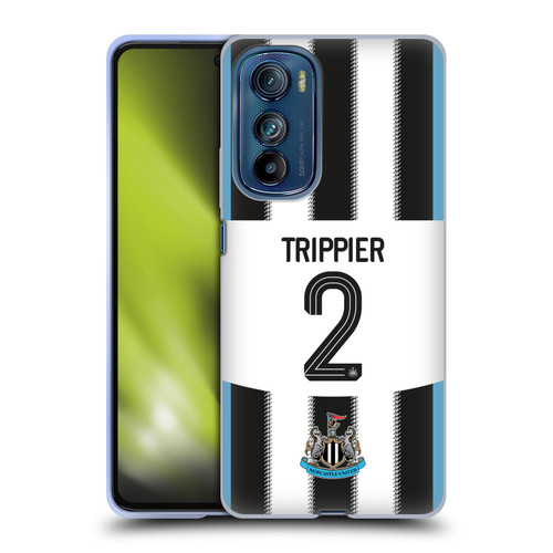 Newcastle United Football Club 2025/26 Players Home Kit Kieran Trippier Soft Gel Case for Motorola Edge 30 Newcastle United Football Club 2025/26 Players Home Kit Kieran Trippier Soft Gel Case for Motorola Edge 30
