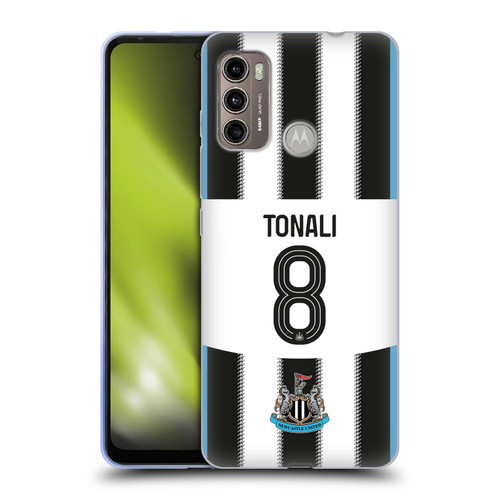 Newcastle United Football Club 2025/26 Players Home Kit Sandro Tonali Soft Gel Case for Motorola Moto G60 / Moto G40 Fusion