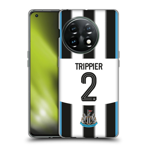 Newcastle United Football Club 2025/26 Players Home Kit Kieran Trippier Soft Gel Case for OnePlus 11 5G
