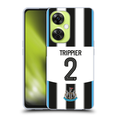 Newcastle United Football Club 2025/26 Players Home Kit Kieran Trippier Soft Gel Case for OnePlus Nord CE 3 Lite 5G