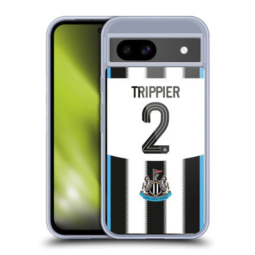 Newcastle United Football Club 2025/26 Players Home Kit Kieran Trippier Soft Gel Case for Google Pixel 8a Newcastle United Football Club 2025/26 Players Home Kit Kieran Trippier Soft Gel Case for Google Pixel 8a