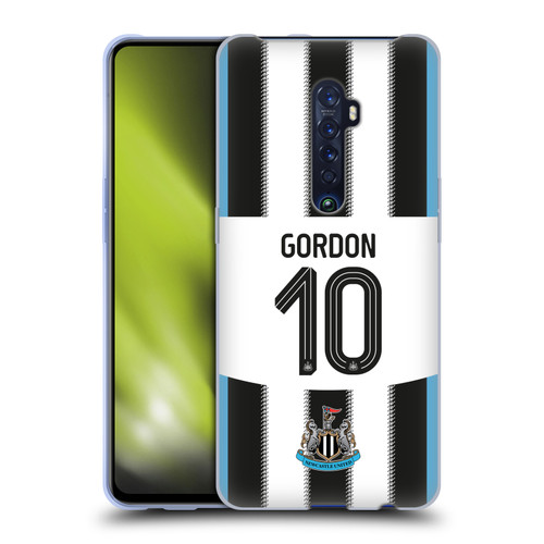 Newcastle United Football Club 2025/26 Players Home Kit Anthony Gordon Soft Gel Case for OPPO Reno 2