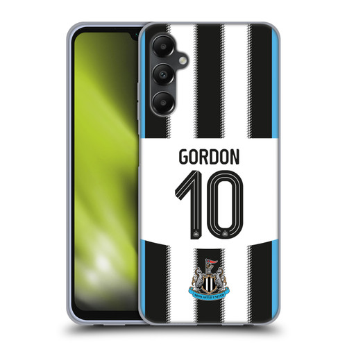 Newcastle United Football Club 2025/26 Players Home Kit Anthony Gordon Soft Gel Case for Samsung Galaxy A05s