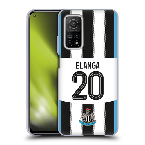 Newcastle United Football Club 2025/26 Players Home Kit Anthony Elanga Soft Gel Case for Xiaomi Mi 10T 5G