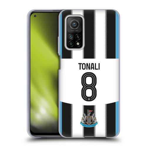 Newcastle United Football Club 2025/26 Players Home Kit Sandro Tonali Soft Gel Case for Xiaomi Mi 10T 5G