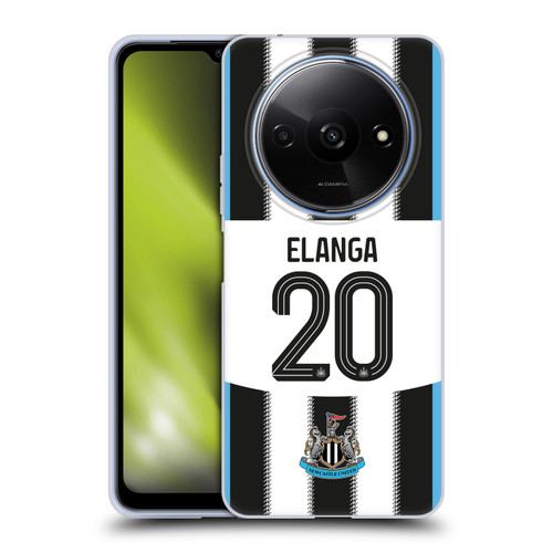 Newcastle United Football Club 2025/26 Players Home Kit Anthony Elanga Soft Gel Case for Xiaomi Redmi A3
