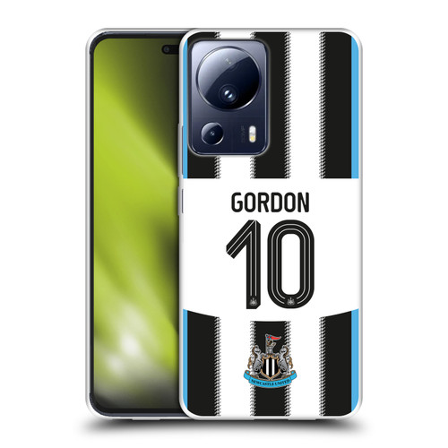 Newcastle United Football Club 2025/26 Players Home Kit Anthony Gordon Soft Gel Case for Xiaomi 13 Lite 5G