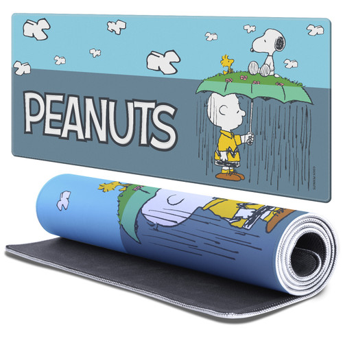 Peanuts Graphics Charlie, Snoopy, Woodstock Gaming Office Desk PC Keyboard Mouse Mat Pad - XL