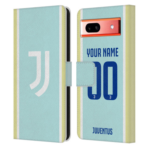 Custom Customised Personalised Juventus Football Club 2025/26 Kit Away Leather Book Wallet Case Cover For Google Pixel 7a Custom Customised Personalised Juventus Football Club 2025/26 Kit Away Leather Book Wallet Case Cover For Google Pixel 7a