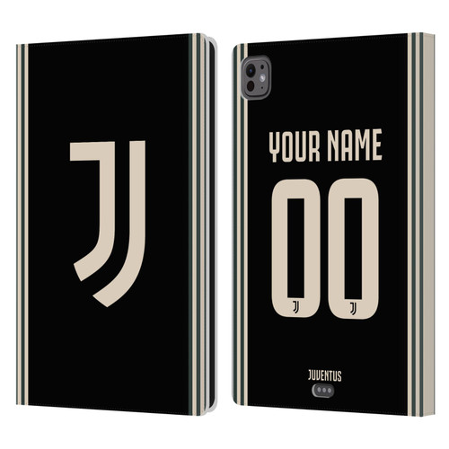 Custom Customised Personalised Juventus Football Club 2025/26 Kit Third Leather Book Wallet Case Cover For Apple iPad Pro 11 M4 2024