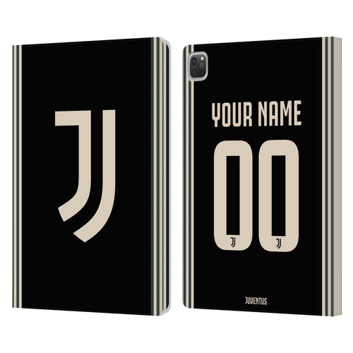 Custom Customised Personalised Juventus Football Club 2025/26 Kit Third Leather Book Wallet Case Cover For Apple iPad Pro 12.9 2020/2021/2022