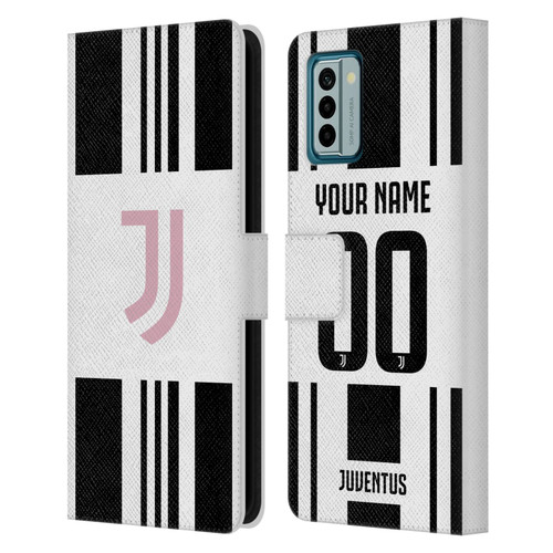 Custom Customised Personalised Juventus Football Club 2025/26 Kit Home Leather Book Wallet Case Cover For Nokia G42