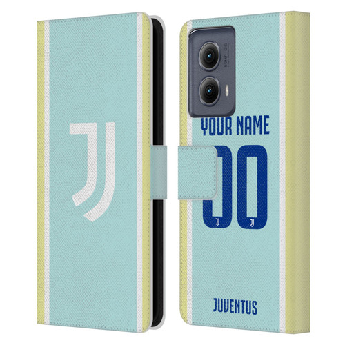 Custom Customised Personalised Juventus Football Club 2025/26 Kit Away Leather Book Wallet Case Cover For Motorola Edge (2024) Custom Customised Personalised Juventus Football Club 2025/26 Kit Away Leather Book Wallet Case Cover For Motorola Edge (2024)