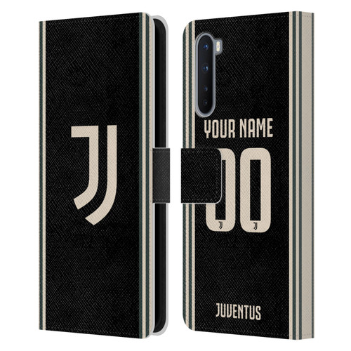 Custom Customised Personalised Juventus Football Club 2025/26 Kit Third Leather Book Wallet Case Cover For OnePlus Nord 5G