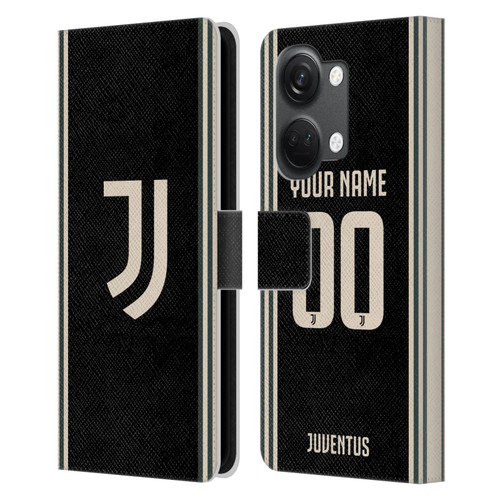 Custom Customised Personalised Juventus Football Club 2025/26 Kit Third Leather Book Wallet Case Cover For OnePlus Nord 3 5G