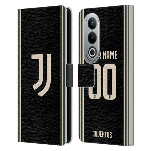 Custom Customised Personalised Juventus Football Club 2025/26 Kit Third Leather Book Wallet Case Cover For OPPO OnePlus Ace 3V 5G