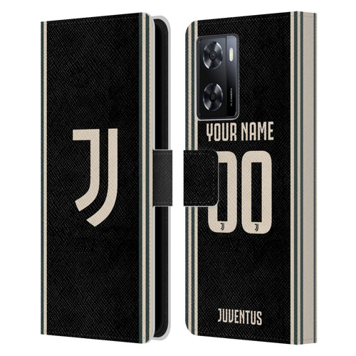 Custom Customised Personalised Juventus Football Club 2025/26 Kit Third Leather Book Wallet Case Cover For OPPO A57s