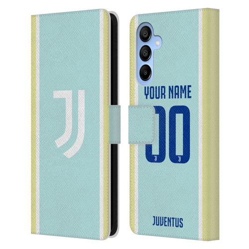 Custom Customised Personalised Juventus Football Club 2025/26 Kit Away Leather Book Wallet Case Cover For Samsung Galaxy A16 5G