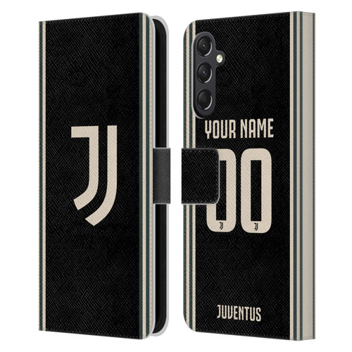 Custom Customised Personalised Juventus Football Club 2025/26 Kit Third Leather Book Wallet Case Cover For Samsung Galaxy A24 4G / M34 5G