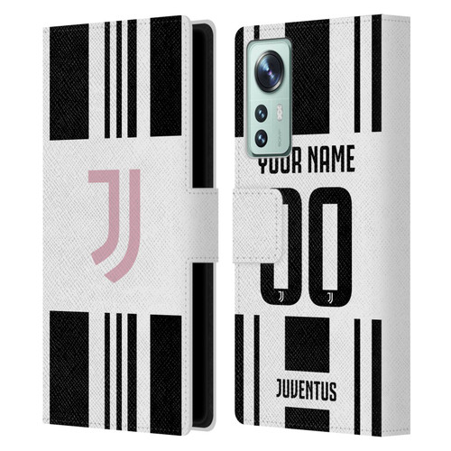 Custom Customised Personalised Juventus Football Club 2025/26 Kit Home Leather Book Wallet Case Cover For Xiaomi 12