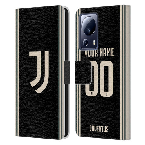 Custom Customised Personalised Juventus Football Club 2025/26 Kit Third Leather Book Wallet Case Cover For Xiaomi 13 Lite 5G