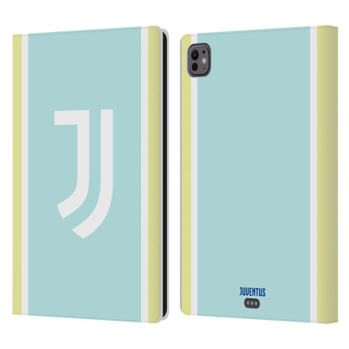 Juventus Football Club 2025/26 Kit Away Leather Book Wallet Case Cover For Apple iPad Pro 11 M4 2024