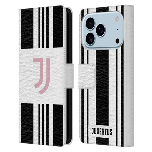Juventus Football Club 2025/26 Kit Home Leather Book Wallet Case Cover For Apple iPhone 17 Pro
