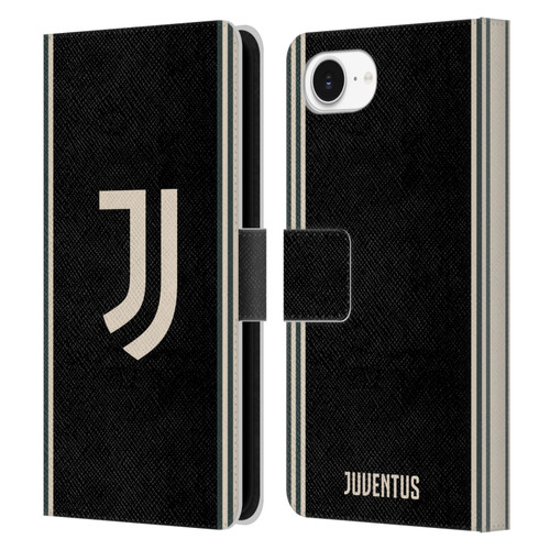 Juventus Football Club 2025/26 Kit Third Leather Book Wallet Case Cover For Apple iPhone 16e