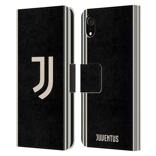 Juventus Football Club 2025/26 Kit Third Leather Book Wallet Case Cover For Apple iPhone XR