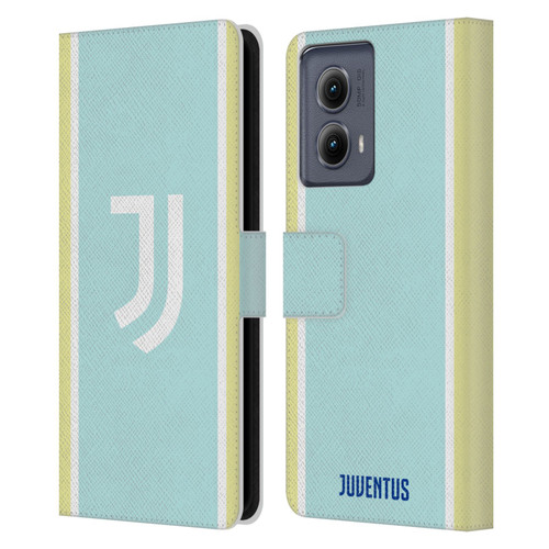 Juventus Football Club 2025/26 Kit Away Leather Book Wallet Case Cover For Motorola Edge (2024)