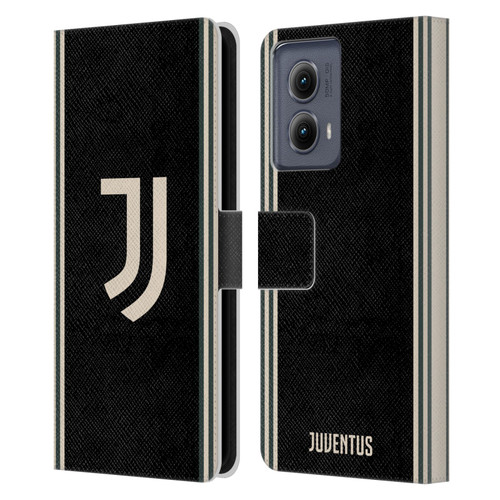 Juventus Football Club 2025/26 Kit Third Leather Book Wallet Case Cover For Motorola Edge (2024)