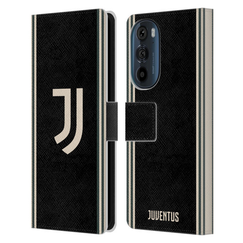 Juventus Football Club 2025/26 Kit Third Leather Book Wallet Case Cover For Motorola Edge 30