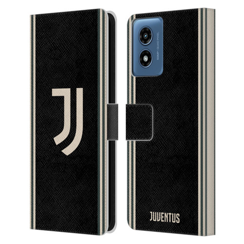 Juventus Football Club 2025/26 Kit Third Leather Book Wallet Case Cover For Motorola Moto G Play (2024)